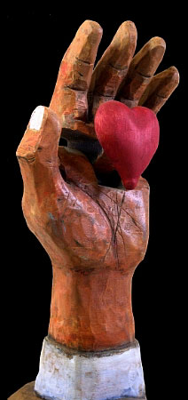 Heart in Hand by Carlos Zapata