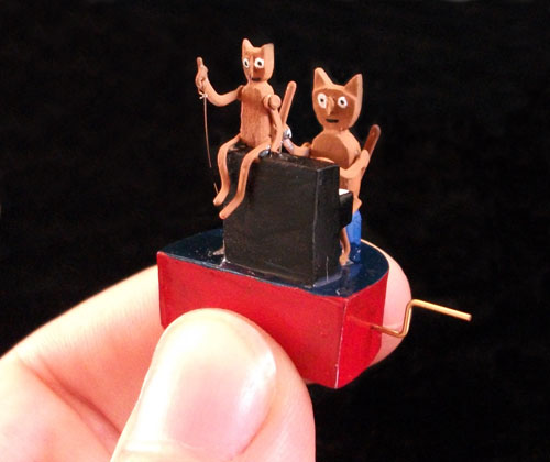 Barecats Play the Piano